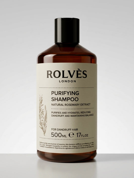 ROLVÈS biberiye şampuanı, 500 ml amber şişede