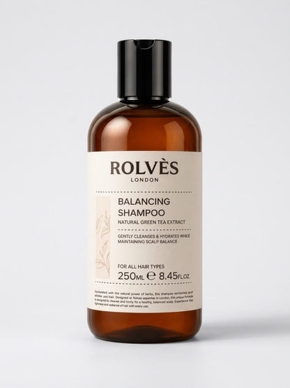 ROLVES Vegan Arındırıcı Şampuan – Yeşil Çay 250 ml