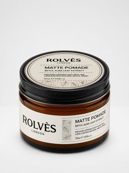 ROLVES Matte Pomade – Sert Tutuş
