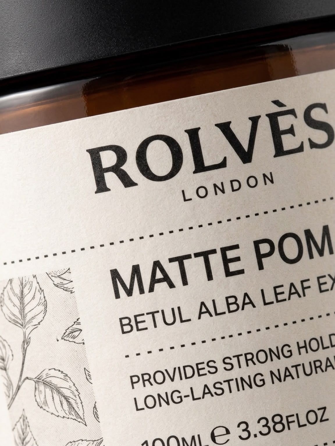 ROLVES Matte Pomade sert tutuş saç pomadı, 100 ml